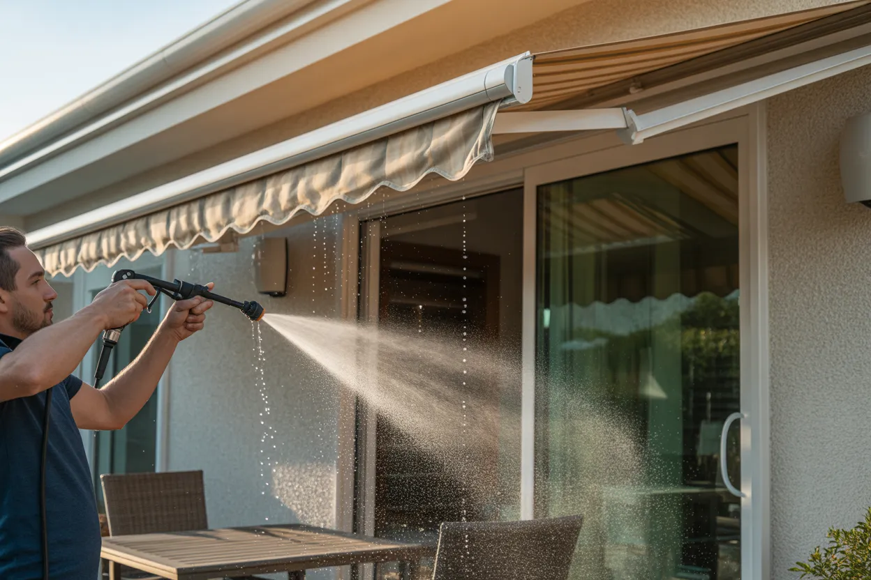 Professional awning cleaning and restoration in Dunedin, FL