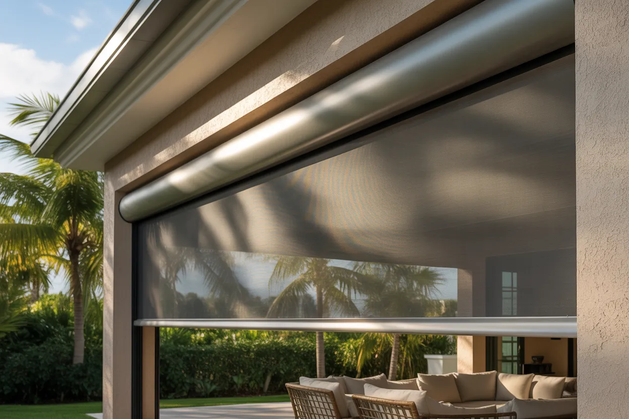 Motorized Awning System with remote control in Dunedin, FL